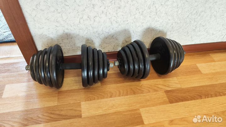 Гантели разборные 2 по 13 кг
