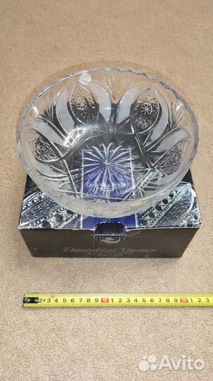 Новый салатник (Дятьковский хрусталь), в коробке