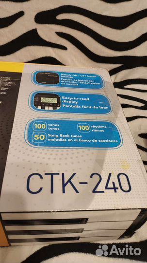 Синтезатор casio ctk 240
