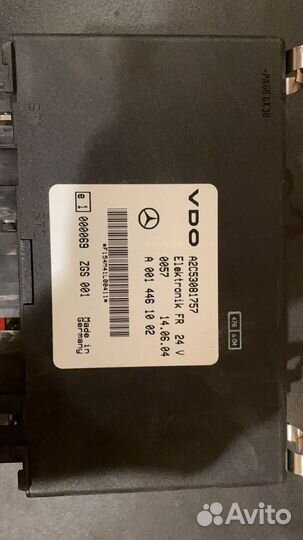 0014461002 блок упровления fr mercedes benz axor a