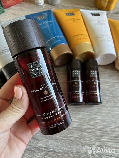Косметика rituals пенка для душа, масло, парфюм