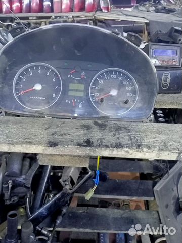 Приборная панель на Hyundai Getz