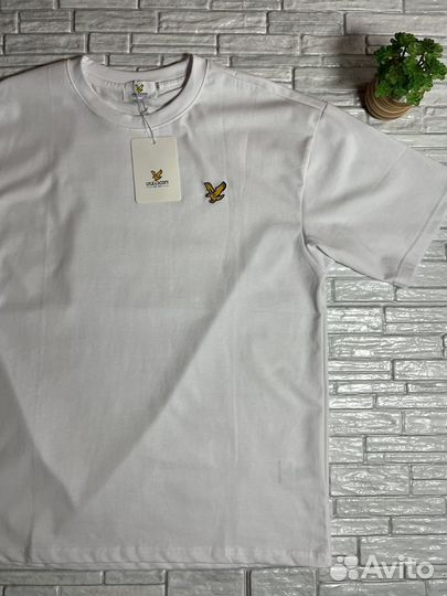 Футболка lyle scott белая