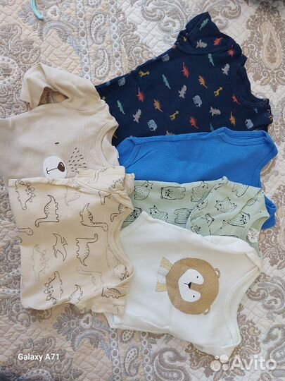 Вещи на мальчика 68 74