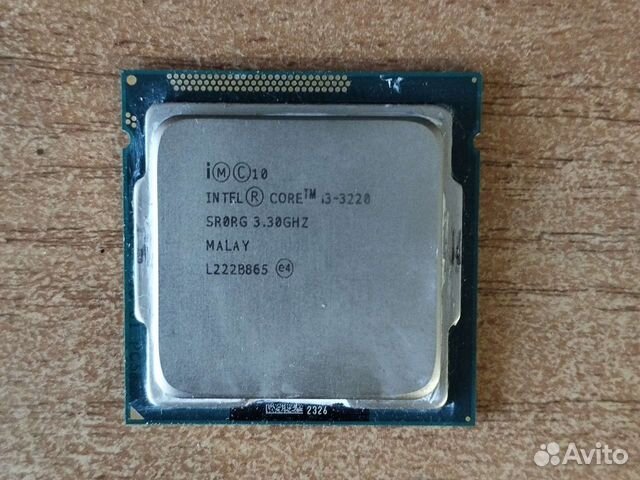 Процессор intel core i3 3220 (LGA 1155)