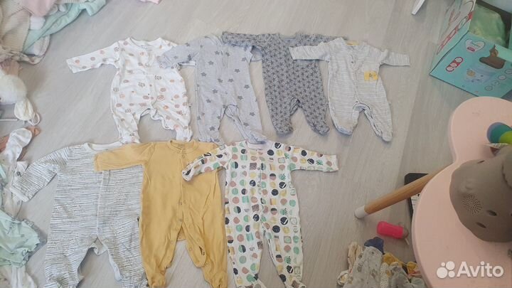 Детские вещи пакетом на мальчика 56 62 68 74