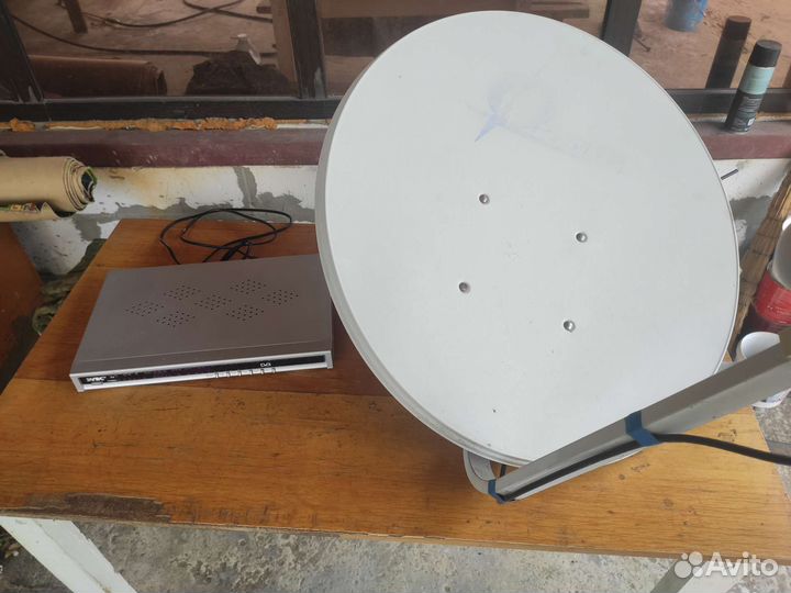 Спутниковая антенна + ресирвер