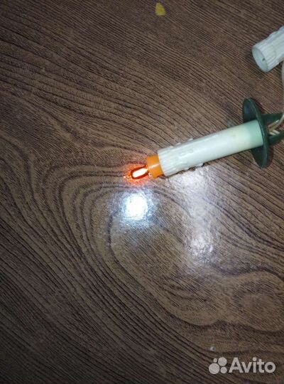 Неоновые лампы для герлянды СССР и её плафоны