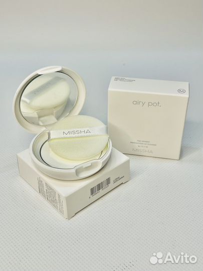 Пудра матирующая от блеска Missha Airy Pot