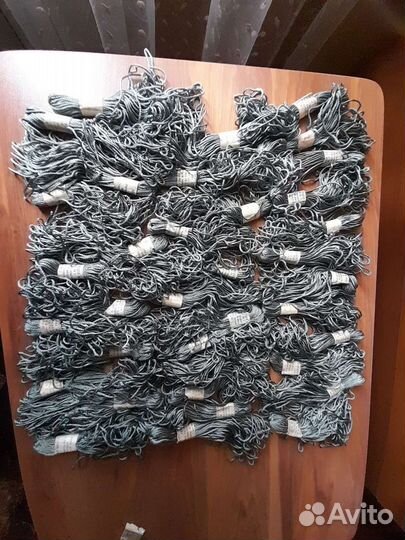 Нитки из натурального шелка СССР