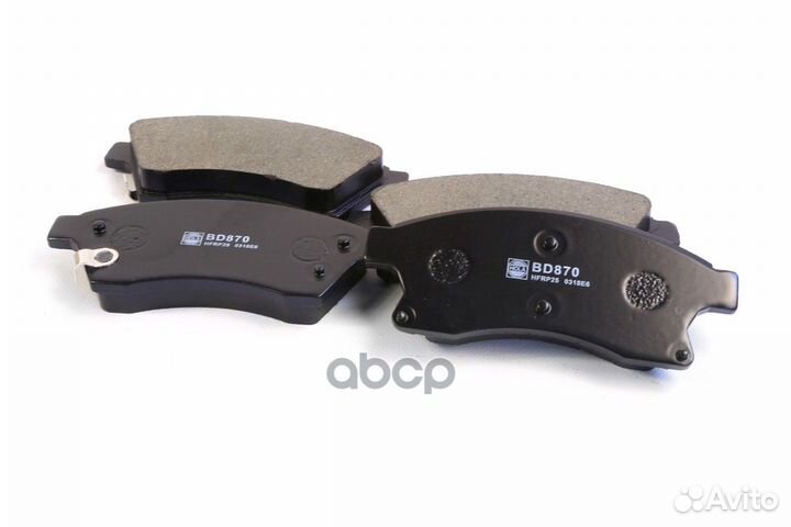 Тормозные колодки перед. BD870 hola