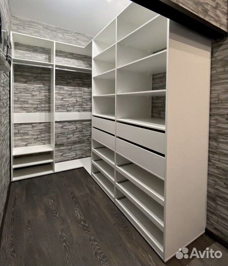 Гардеробная с фабрики