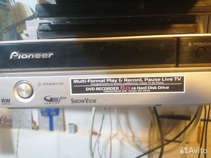 Пишущий Dvd hdd recorder pioneer dvr-440h