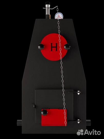 Твердотопливный котёл 65 квт