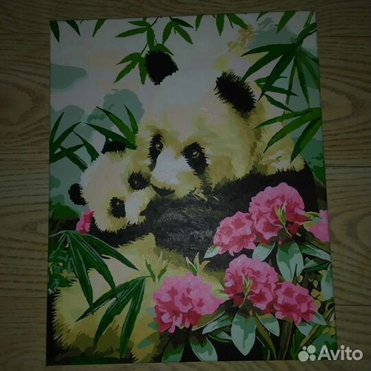 Картина по номерам готовая