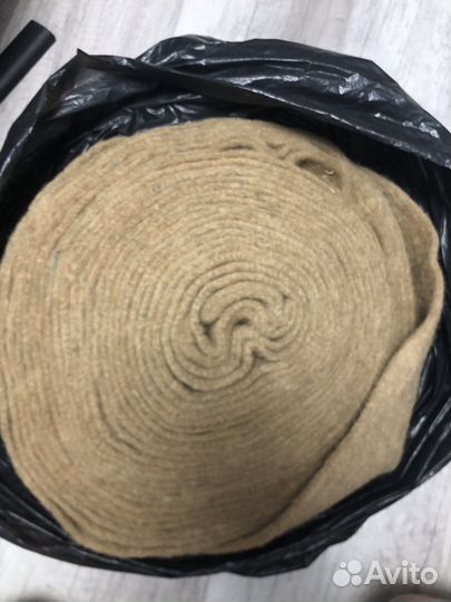 Льняной коврик рулон