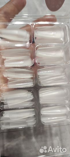 Гелевые типсы для наращивания ногтей