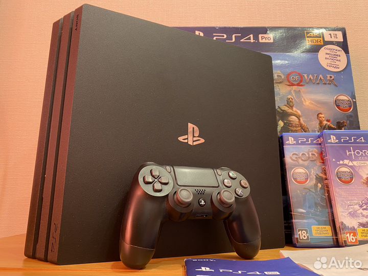 Sony PS4 Pro 1tb Идеал/3ревизия/топ игры