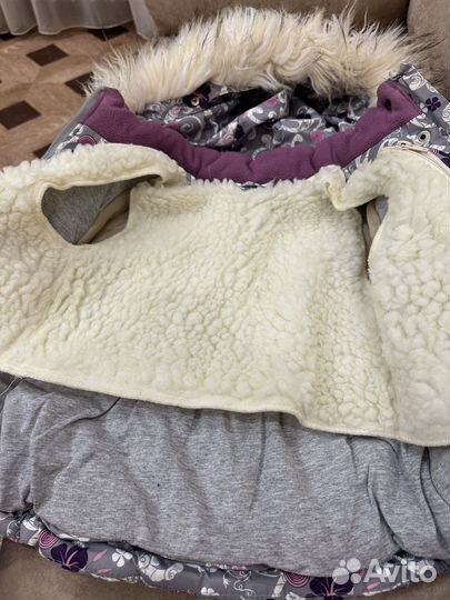 Куртка зимняя для девочки 86