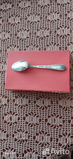 Набор чайных ложек мельхиор