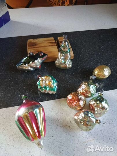 Елочные игрушки СССР