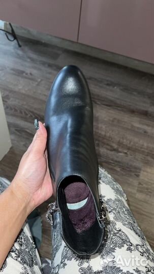 Ботильоны натуральная кожа