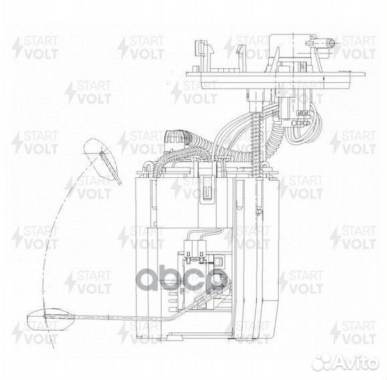 Модуль топливного насоса SFM0817 startvolt