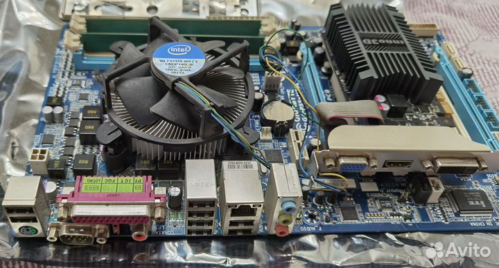 Ga-p55-us3l + i5-650 + 4Гб + GT710 2Гб