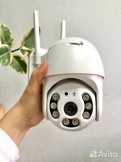 Видеонаблюдение 4G 2MP IP с зумом 5х + флешка64гб