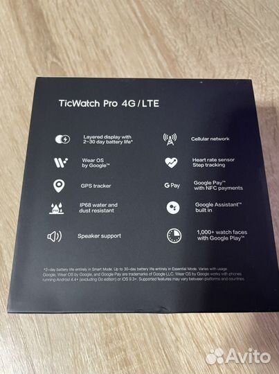 Смарт часы Tic watch pro 4g lte c E-sim