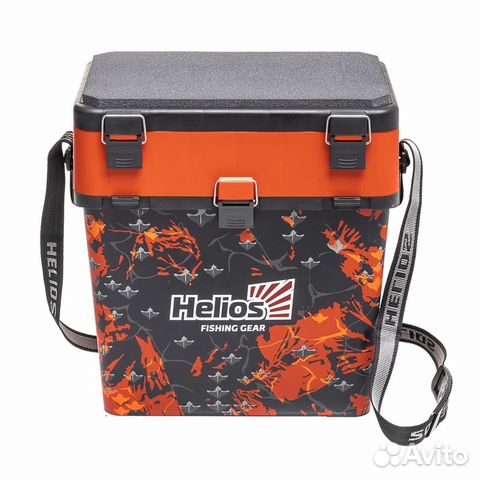 Ящик зимний рыболовный shark оранжевый