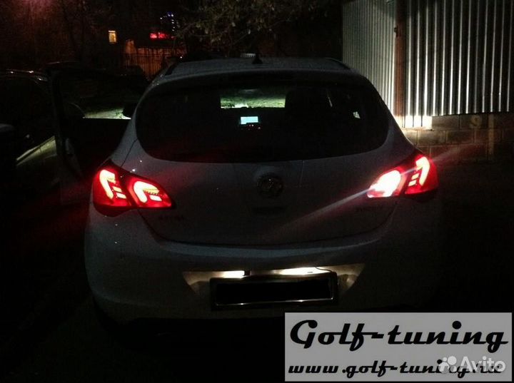 Opel Astra J 5Дв 09-15 Фонари Lightbar Design
