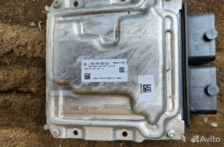 Эбу ме 17.9.21.1 Hyundai и Kia Rio 391F2-03KA0