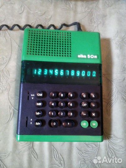 Калькулятр elka 50m, СССР