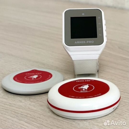 Кнопка вызова персонала, официанта и пейджер Эстет