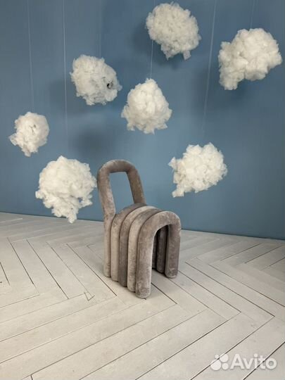 Акцентный дизайнерский стул Lines