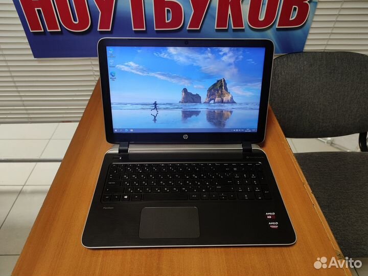 Ноутбук HP / гарантия / ssd / как новый