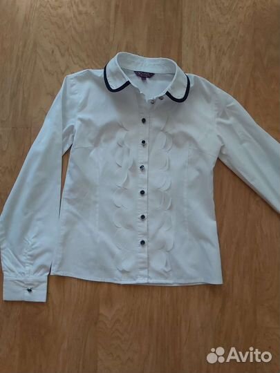 Блузки школьные 128