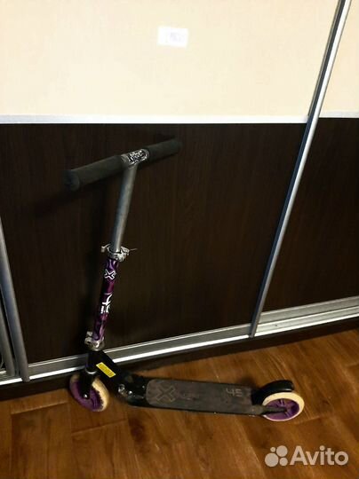 Самокат полностью железный
