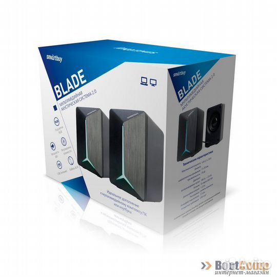 Акустическая система 2.0 SmartBuy blade (SBA-4215) /40