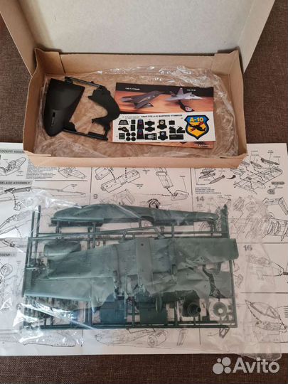 Молель самолёта A-10 warthog monogram 1:72
