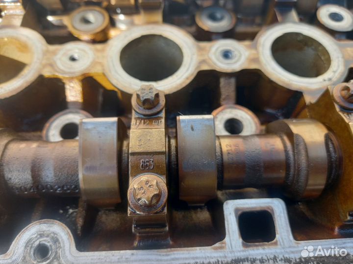 Головка блока двигателя опель астра a16let