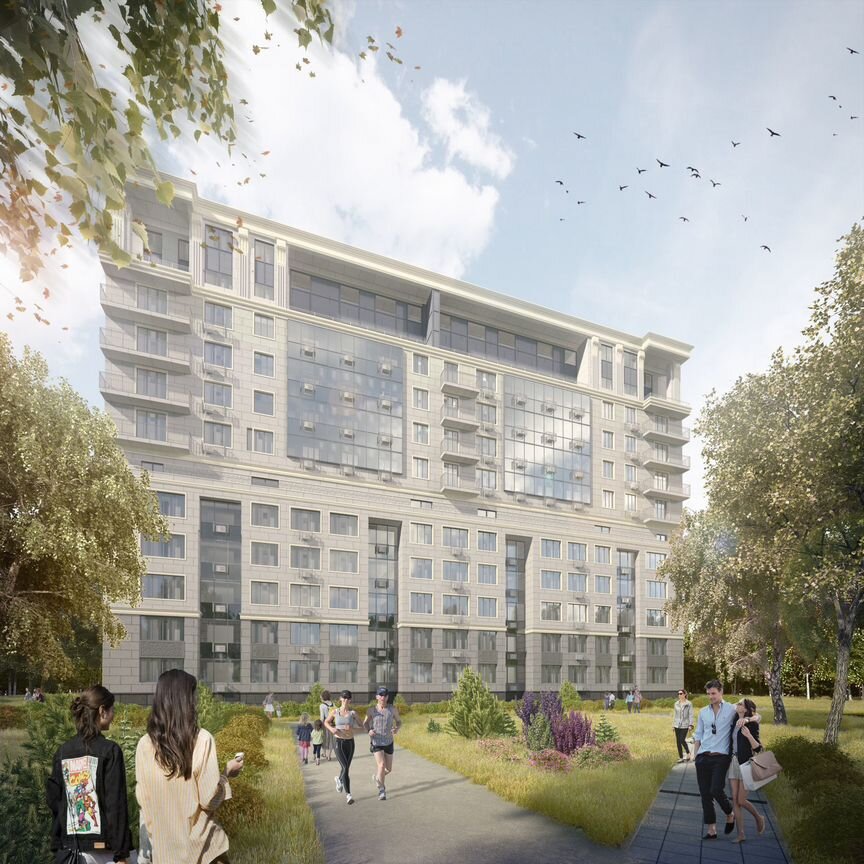 3-к. квартира, 95,8 м², 8/10 эт.