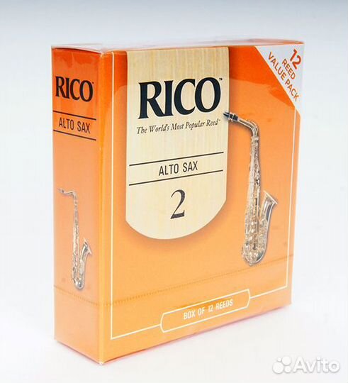 Rico RJA1220 Трость для саксофона альт, размер 2.0