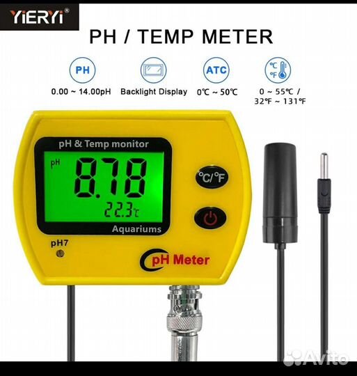 PH монитор, PH метр
