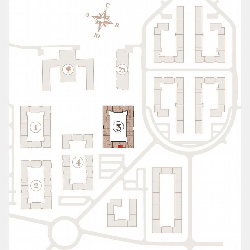 2-к. квартира, 57,2 м², 4/4 эт.