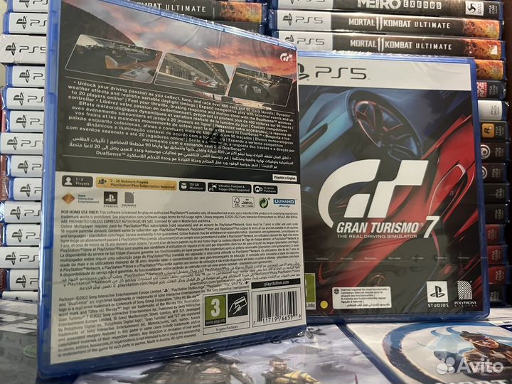Диск PS5 Gran Turismo 7 Новый