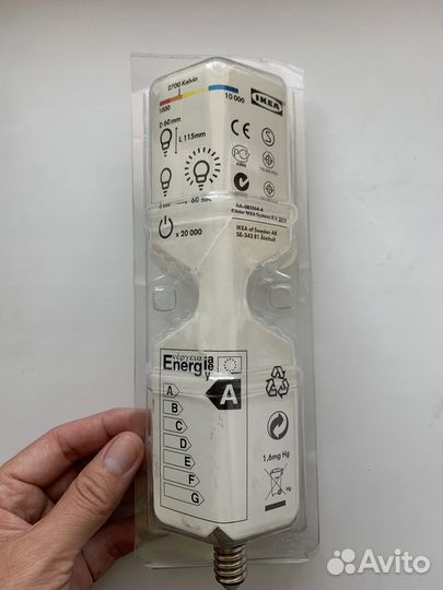 Лампочка IKEA sparsam