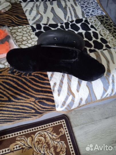 Шапка ушанка мужская