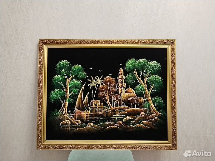 Картина на бархате